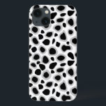 Leopard Print - Black and White<br><div class="desc">Ett nytt leopardtryck - leopardfläckar i traditionell svart med silver grått på vit bakgrund</div>