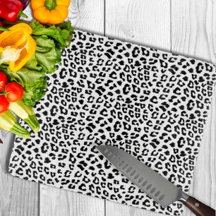 Leopard Print Black and White