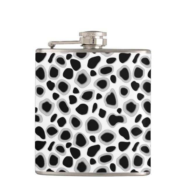 Leopard Print - Black and White Fickplunta (Framsidan)