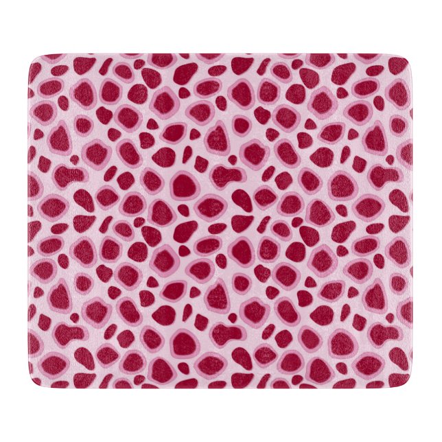 Leopard Print - Burgundy and Rosa (Framsidan)