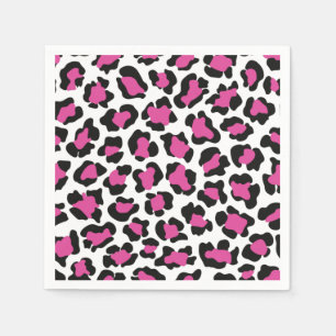 Leopard Print, Cheetah Mönster, Safari Costume Pappersservett