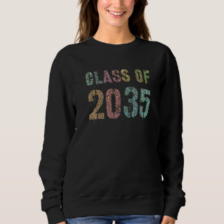 Leopard Print Class of 2035 Future Studenten Bra T Shirt