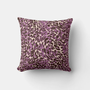 Leopard Print, Classic Animal Mönster. Kudde