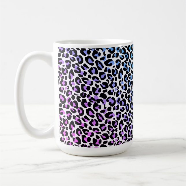 Leopard Print Coffee Mugg (Vänster)