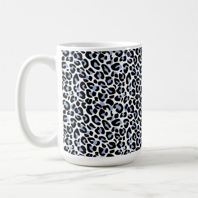 Leopard Print Coffee Mugg (Vänster)