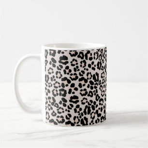 Leopard Print Glam #1 - liggande #mönster #decor Kaffemugg