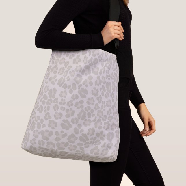 Leopard Print Glam 2 #mönster #design Axelväska (Närbild)