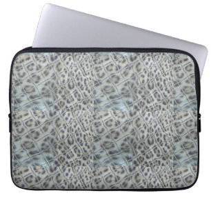Leopard Print Graphic Electronics Bag Laptop Fodral
