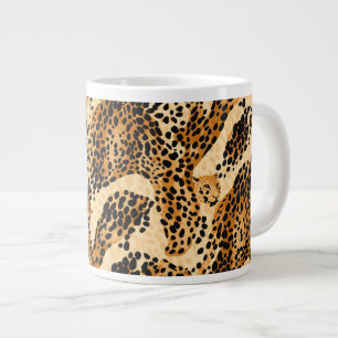 Leopard Print Jumbo Mugg