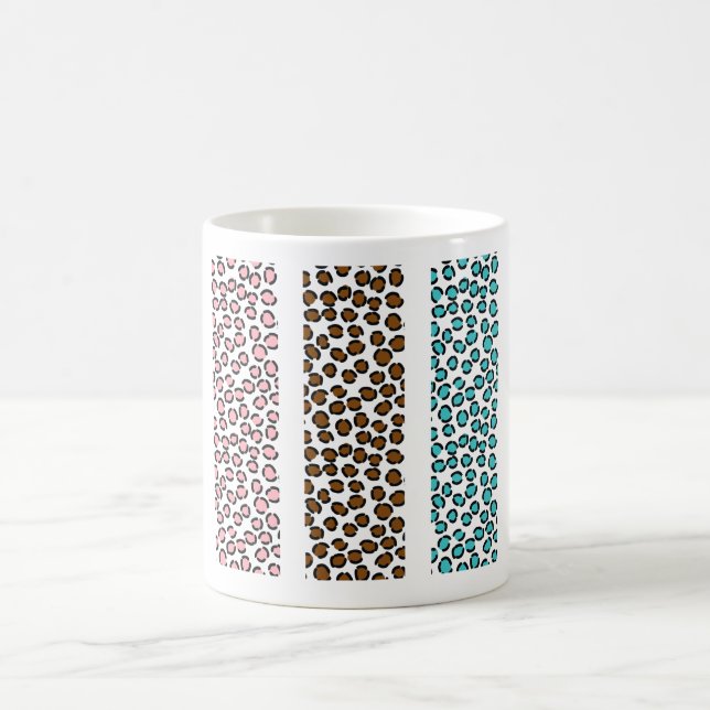 Leopard Print Kaffemugg (Center)