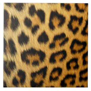 Leopard Print Kakelplatta