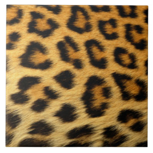Leopard Print Kakelplatta