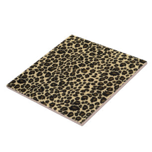 Leopard Print Kakelplatta