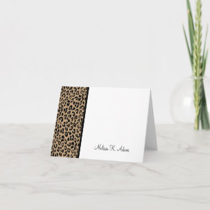Leopard Print Kort