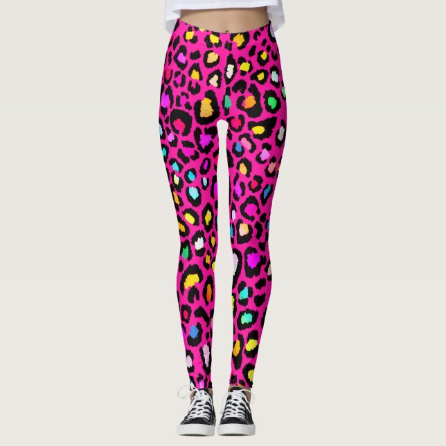 Leopard print leggings (Framsida)