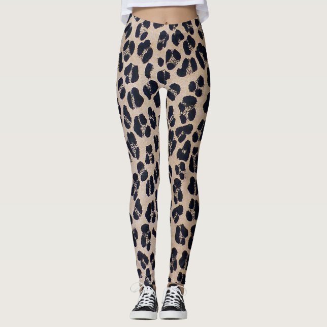 Leopard Print Leggings (Framsida)
