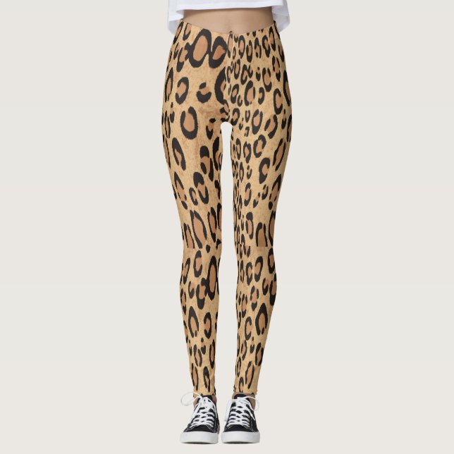 Leopard print leggings (Framsida)