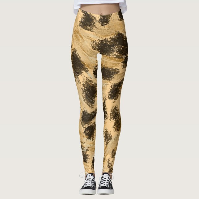 Leopard Print Leggings (Framsida)