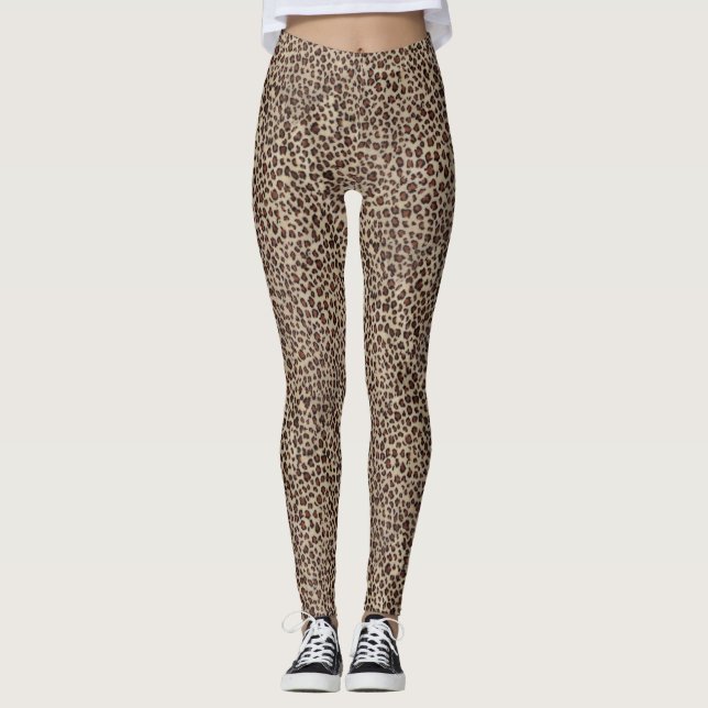 Leopard Print Leggings (Framsida)