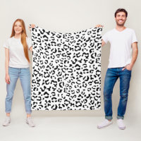 Leopard Print, leopard Spots, Black and White