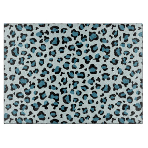 Leopard Print, leopard Spots, Blue Leopard