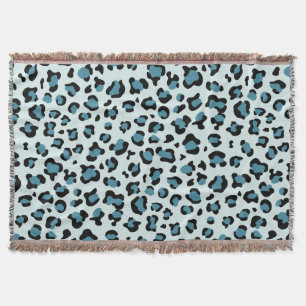 Leopard Print, leopard Spots, Blue Leopard Filt