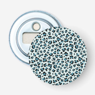Leopard Print, leopard Spots, Blue Leopard Flasköppnare