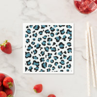 Leopard Print, leopard Spots, Blue Leopard