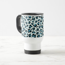Leopard Print, leopard Spots, Blue Leopard Resemugg