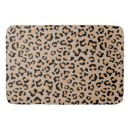 Leopard Print, Leopard Spots, Brown Leopard Badrumsmatta