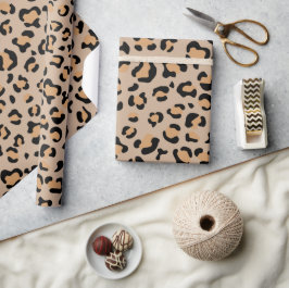 Leopard Print, Leopard Spots, Brown Leopard Presentpapper
