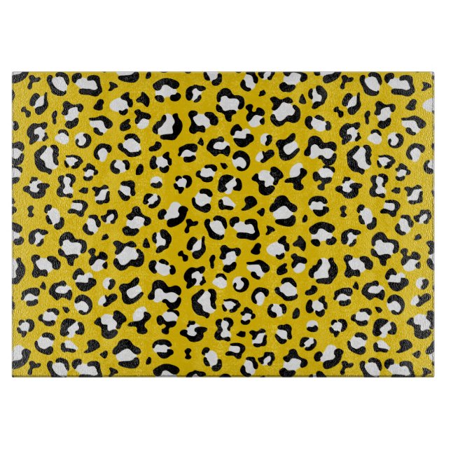Leopard Print, Leopard Spots, Gult Leopard (Framsidan)