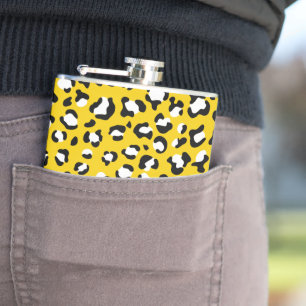 Leopard Print, Leopard Spots, Gult Leopard Fickplunta