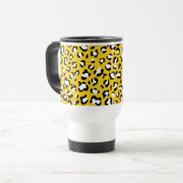 Leopard Print, Leopard Spots, Gult Leopard Resemugg