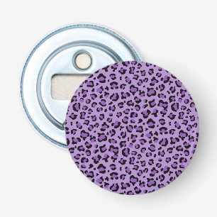 Leopard Print, Leopard Spots, Lila Leopard Flasköppnare
