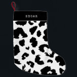 Leopard print liten julstrumpa<br><div class="desc">Ta med dig några gamla bror av julgranar,  uppdaterade med trendiget: en modern leopard skriver ut mönster. Helt anpassade färg.</div>