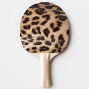 leopard print look struktur pingisracket