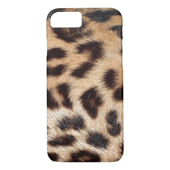 leopard print look struktur trendig Case-Mate iPhone skal (Baksida)