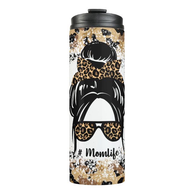 Leopard Print Messy Bun #Momlife (Framsida)