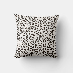 Leopard print mönster kudde