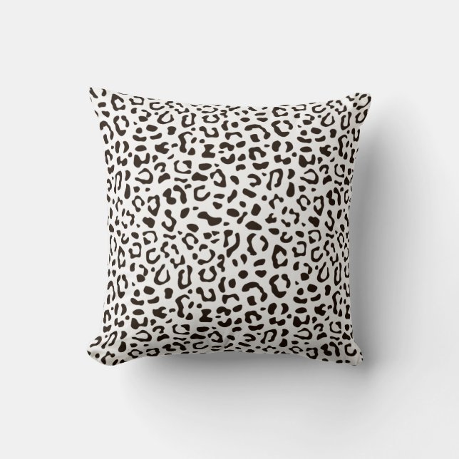 Leopard print mönster kudde (Framsida)