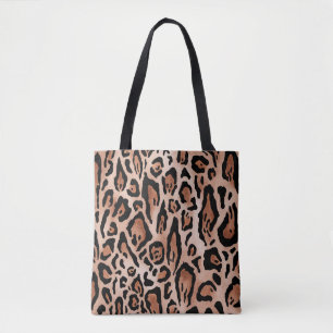Leopard print mönster tygkasse