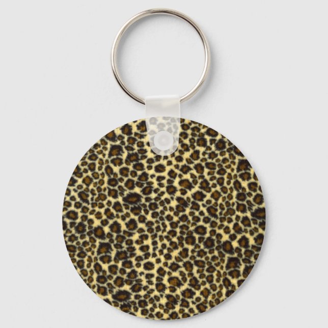 Leopard Print Nyckelring (Framsida)