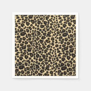 Leopard Print Pappersservett