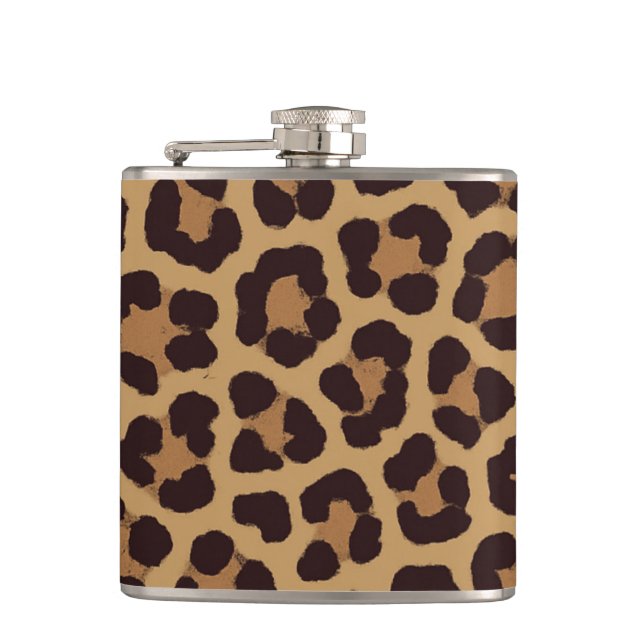 Leopard Print Pattern Fickplunta (Framsidan)