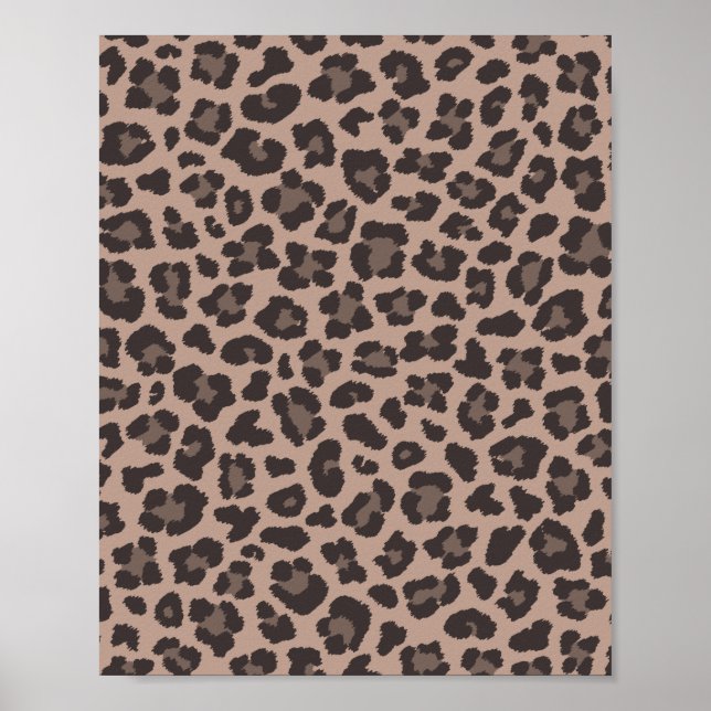 Leopard print poster (Framsidan)