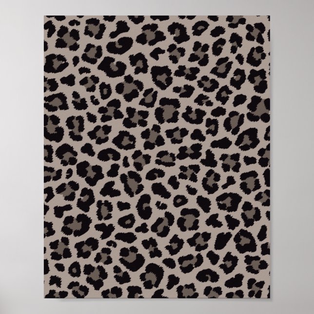 Leopard print poster (Framsidan)