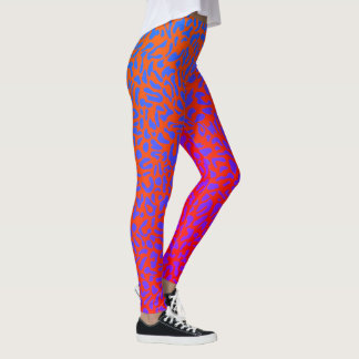 Leopard Print Psykedeliska Leggings