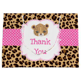 Leopard Print Rosa Quatrefoil Birthday Tack