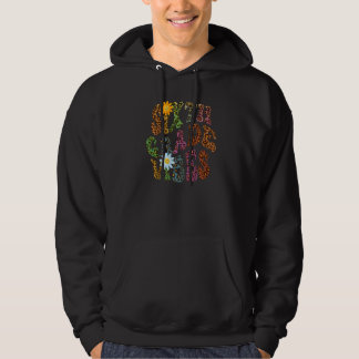 Leopard Print SJÄTTE KLASSES VIKES Lärare Fred kär Hoodie